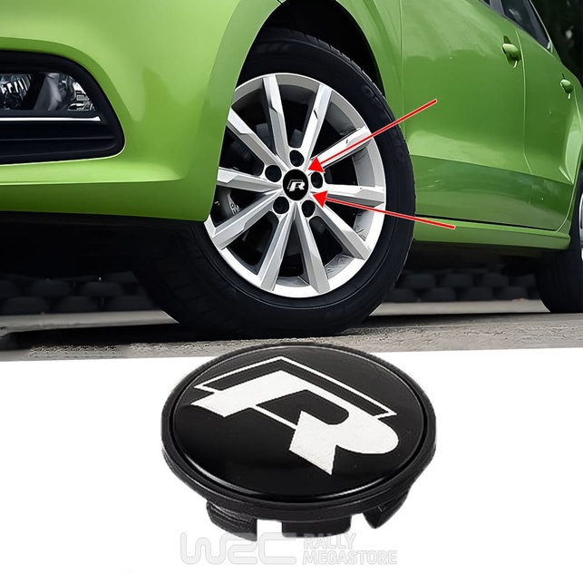CACHE MOYEU VOLKSWAGEN R 65MM